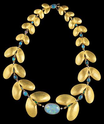 Elisabeth Jesus Defner Opalcollier - Juwelen