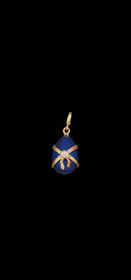 An egg pendant – Fabergé by Victor Mayer - Jewellery