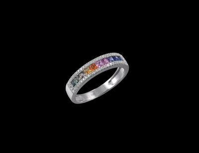 Diamant Saphirring - Juwelen