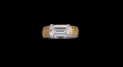 Diamantsolitär Ring ca. 3,88 ct - Juwelen