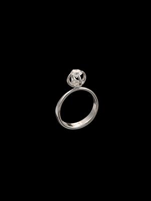 A Brilliant Solitaire by Friedrich Becker c. 0.50 ct - Jewellery