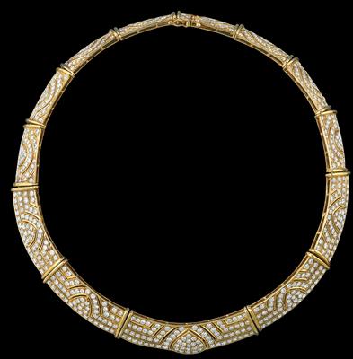 A Brilliant Necklace, Total Weight c. 17 ct - Jewellery