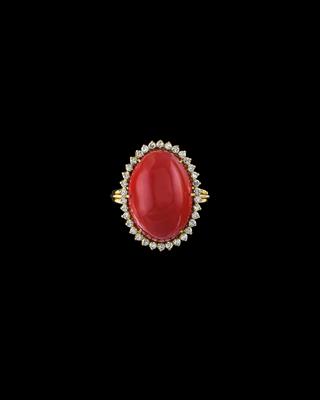 A Coral Ring - Jewellery