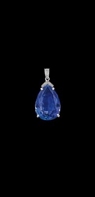 A Tanzanite Pendant 26.50 ct - Klenoty