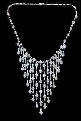 A Brilliant Necklace, Total Weight c. 17 ct - Klenoty