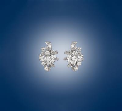 Bulgari Diamant Ohrclips zus. ca. 13,86 ct - Juwelen