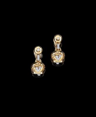 A Pair of ‘Campanella’ Ear Clips by Chantecler - Gioielli