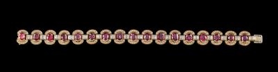 A Diamond and Ruby Bracelet - Gioielli