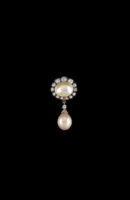 An Oriental Pearl Pendant Brooch - Jewellery