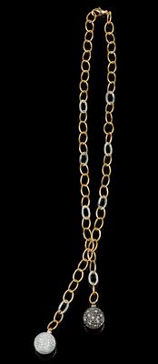 A Brilliant Necklace, Total Weight c. 7 ct - Klenoty