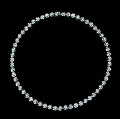 A Brilliant Necklace, Total Weight c. 9 ct - Gioielli
