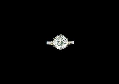 A Brilliant Solitaire Ring c. 3.60 ct - Klenoty