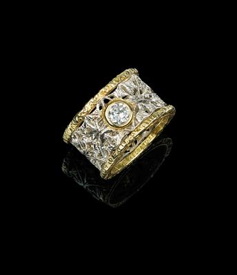 A Diamond Ring by Buccellati, c. 0.40 ct - Jewellery