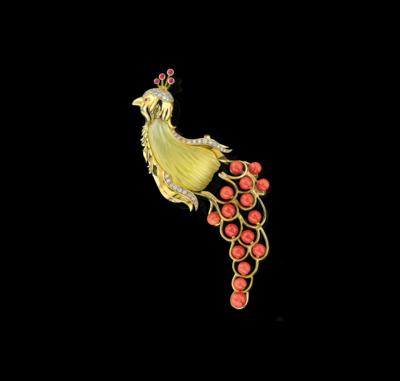 A Peacock Pendant - Gioielli