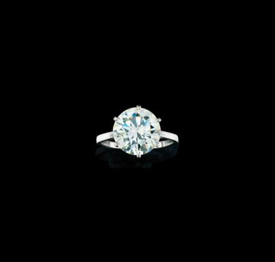 A Brilliant Solitaire Ring c. 5 ct - Klenoty