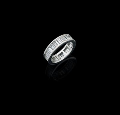 Diamant Memoryring zus. ca. 4 ct - Juwelen