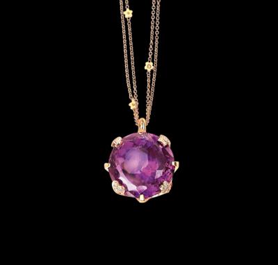 An Amethyst Necklace by Pasquale Bruni, c. 43 ct - Jewellery