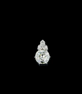 Altschliffdiamant Anhänger ca. 5,05 ct - Juwelen