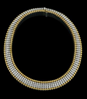 A brilliant necklace, total weight c. 35 ct - Gioielli