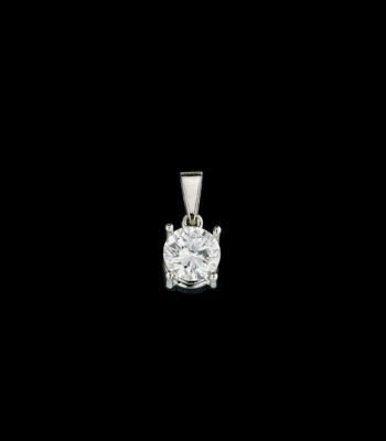 Brillantsolitär Anhänger 1,09 ct - Juwelen