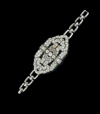 A diamond bracelet, total weight c. 18 ct - Gioielli
