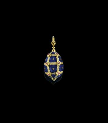 An egg pendant – Fabergé by Victor Mayer - Gioielli