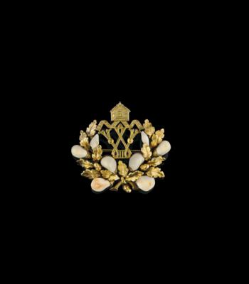 Emperor William III hunting gift brooch - Šperky