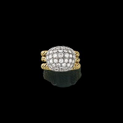 A brilliant ring by pomellato, total weight c. 3.60 ct - Gioielli