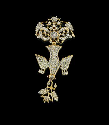 A rhinestone pendant St. Esprit - Jewels