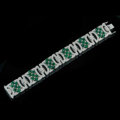 A brilliant and emerald bracelet - Gioielli scelti