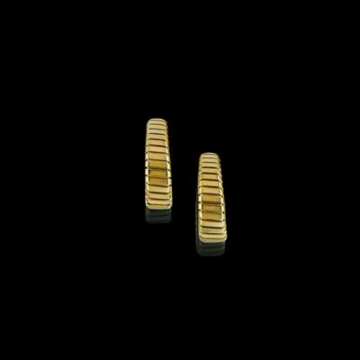 A pair of Tubogas ear clips by Bulgari - Gioielli scelti