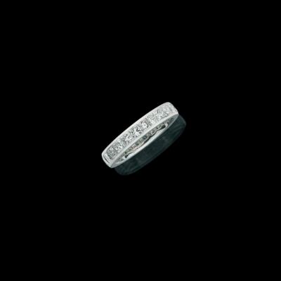 Diamant Memoryring zus. ca. 3,40 ct - Juwelen