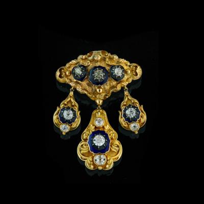 A diamond pendant total weight c. 5 ct - Exquisite Jewels