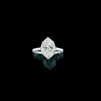 Diamantsolitär Ring ca. 5,40 ct - Juwelen