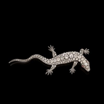 A Lizard Brooch - Exquisite Jewels