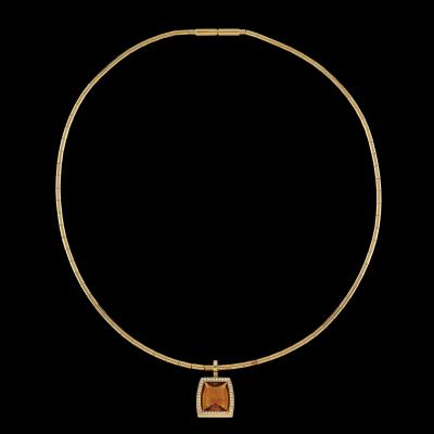 A ‘La Dona’ Citrine Pendant by Cartier - Exkluzivní šperky