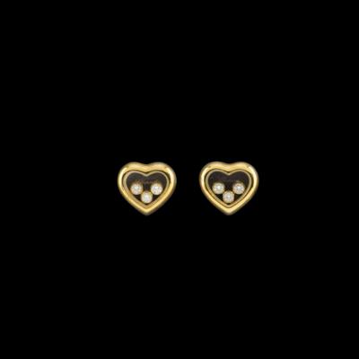 Chopard Happy Diamonds Ohrclips zus. ca. 0,34 ct - Juwelen