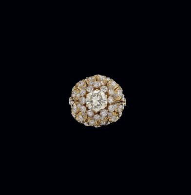 Bulgari Brillantring zus. ca. 7,40 ct - Juwelen