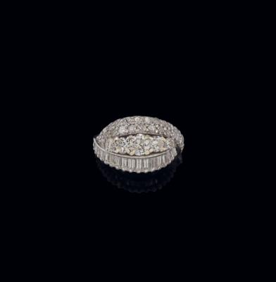 A diamond ring mounted by Boucheron, total weight c. 3.20 ct - Exquisite Jewels