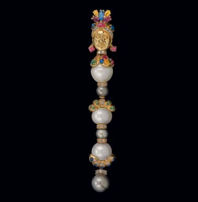 A brilliant and cultured pearl pendant by Moroni - Exkluzivní šperky