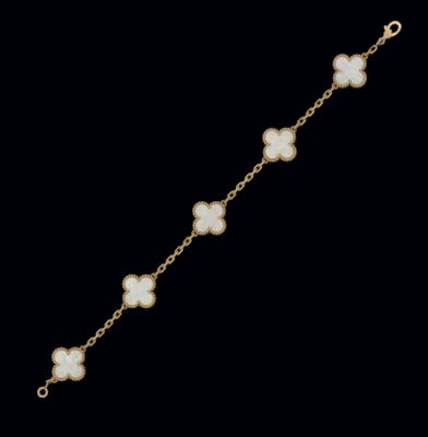 An ‘Alhambra’ bracelet by Van Cleef & Arpels - Exquisite Jewels