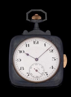 Herrentaschenuhr mit Viertelstundenschlageinrichtung - Armband- und Taschenuhren