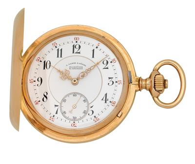 A. Lange & Söhne Glashütte B /Dresden No. 54096 sold by Firma Suchy & Söhne in Vienna, - Wrist and Pocket Watches