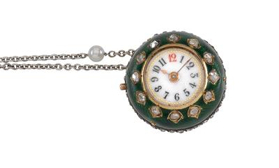 A spherical pendant watch - Wrist and Pocket Watches