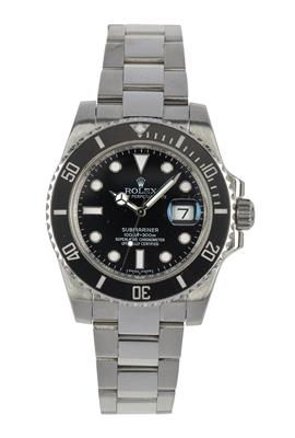 Rolex Oyster Perpetual Submariner Date - Armband- u. Taschenuhren