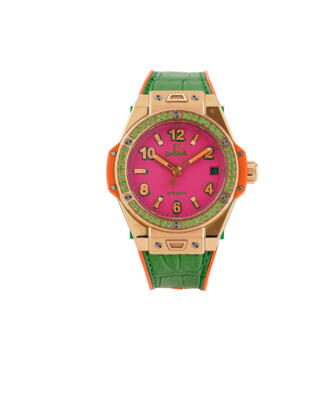 Hublot Big Bang One Click “Pop Art King Gold Apple” - Wrist and Pocket Watches