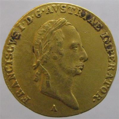 Franz I. GOLD - Coins, medals and paper money