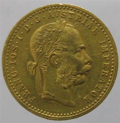 Franz Josef I. GOLD - Coins, medals and paper money