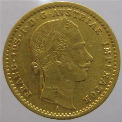 Franz Josef I. GOLD - Münzen, Medaillen und Papiergeld