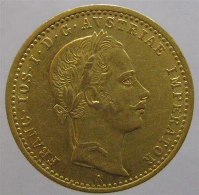 Franz Josef I. GOLD - Mince, medaile a papírové peníze